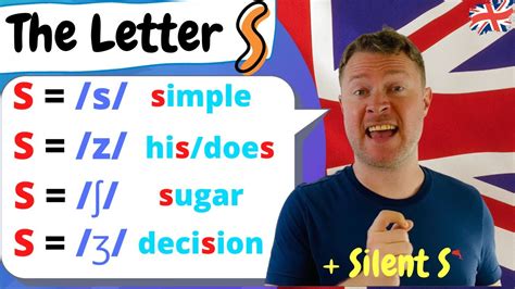 How to Pronounce the Letter S .